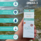 Omega-3 Kids Olie - natuurlijke visolie voor kinderen, rijk aan EPA en DHA, ter ondersteuning van hersenontwikkeling en gezichtsvermogen