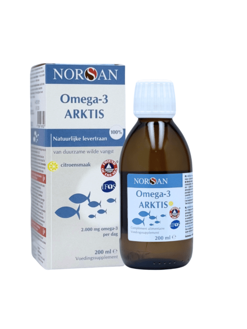 Omega-3 Arktis Olie - natuurlijke omega-3 visolie, rijk aan EPA en DHA, ter ondersteuning van hart, hersenen en gezichtsvermogen