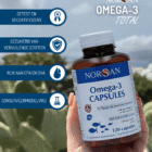 NORSAN Omega-3 Capsules – Hoogwaardige visolie in handige capsulevorm met 1.500 mg omega-3 per dag