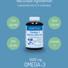 NORSAN Omega-3 Arktis Capsules – Hoogwaardige visolie in handige capsulevorm met 1.500 mg omega-3 per dag