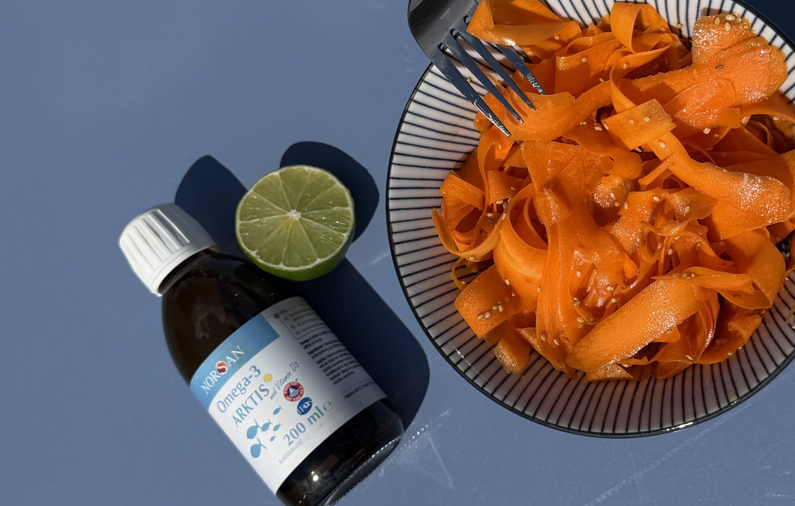De virale carrot salad met omega-3